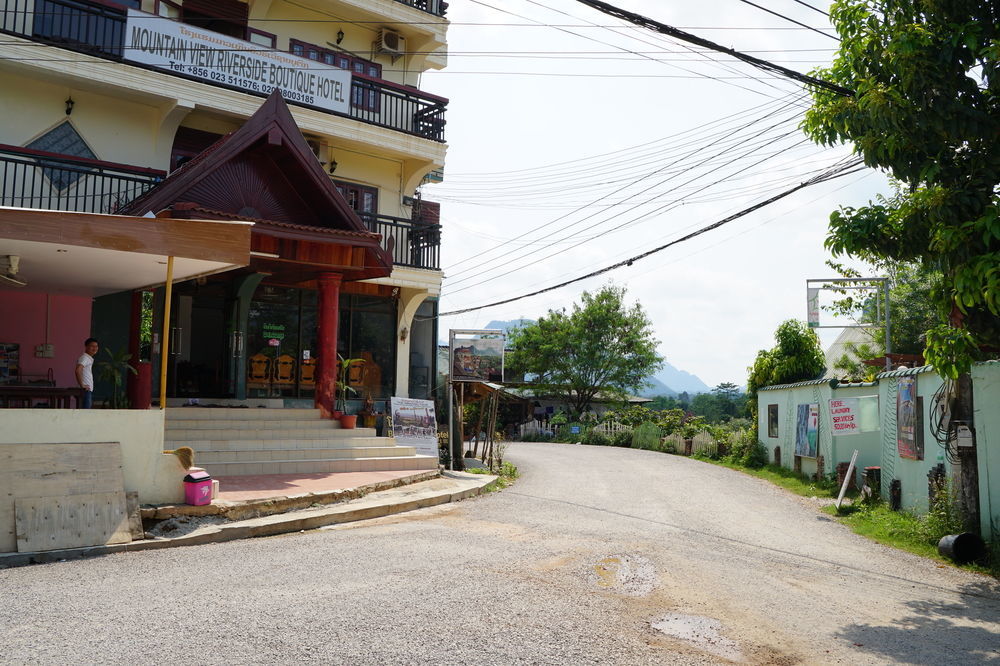 Mountainview Riverside Boutique Hotel Vang Vieng Esterno foto