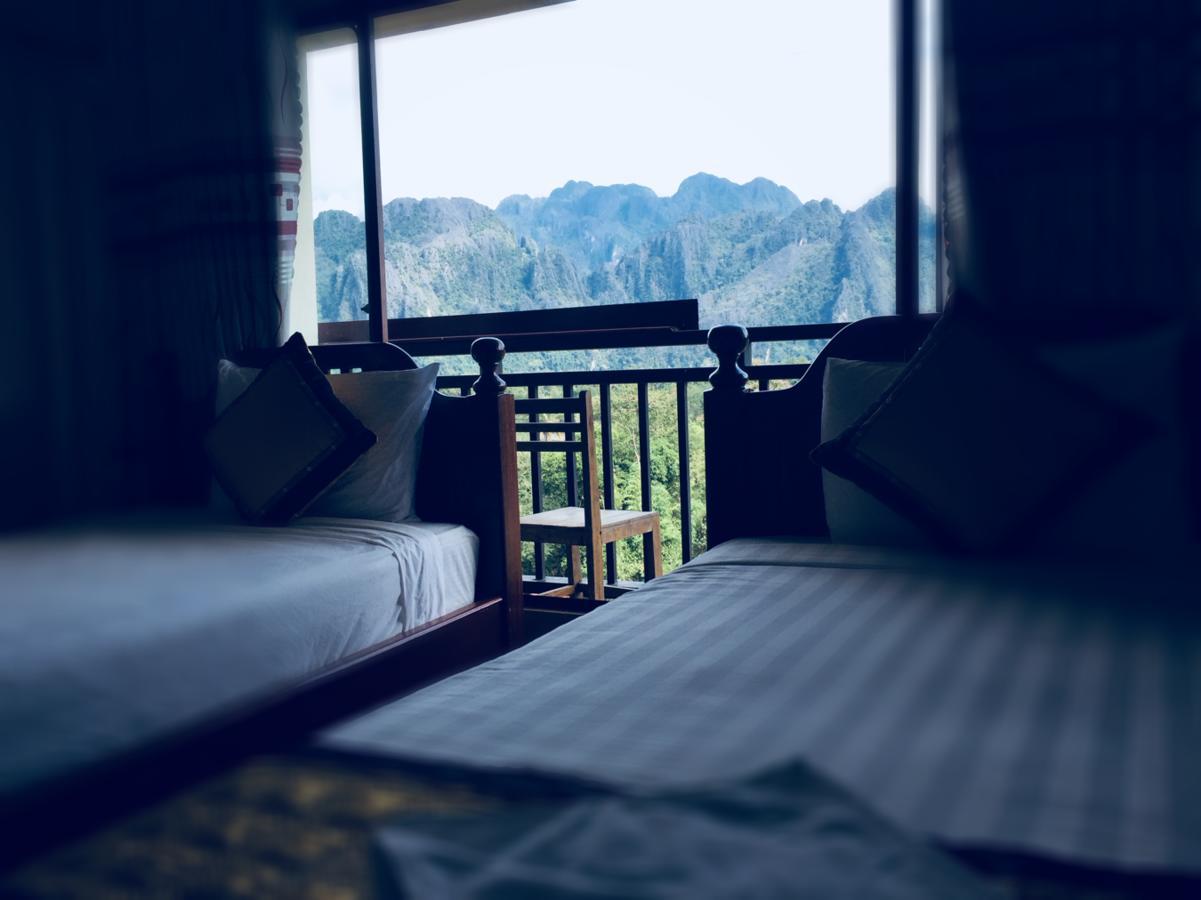 Mountainview Riverside Boutique Hotel Vang Vieng Esterno foto
