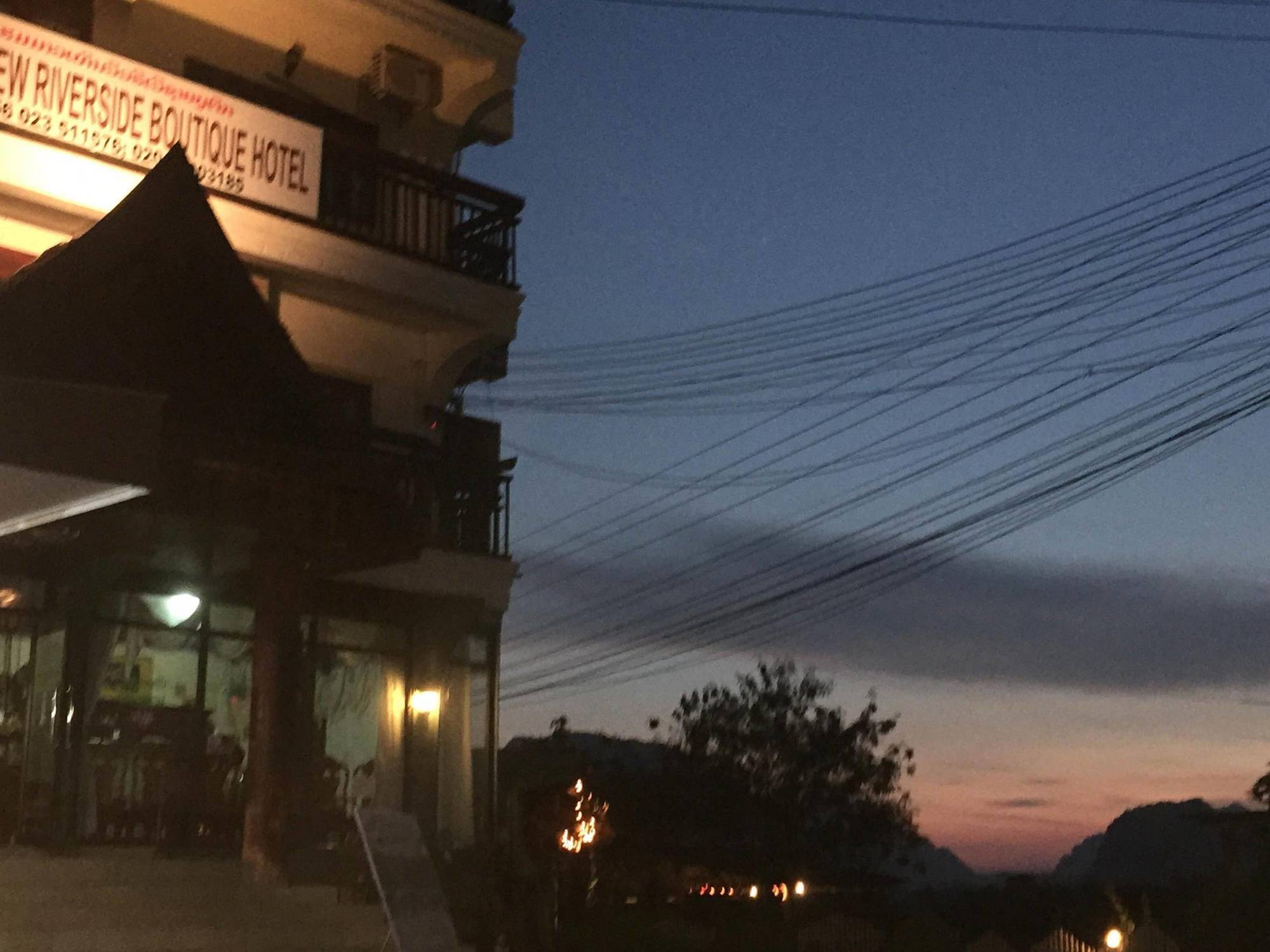 Mountainview Riverside Boutique Hotel Vang Vieng Esterno foto
