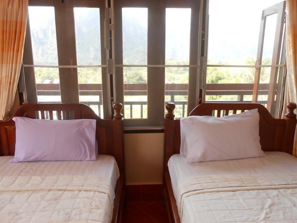 Mountainview Riverside Boutique Hotel Vang Vieng Esterno foto