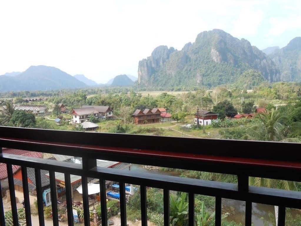 Mountainview Riverside Boutique Hotel Vang Vieng Esterno foto