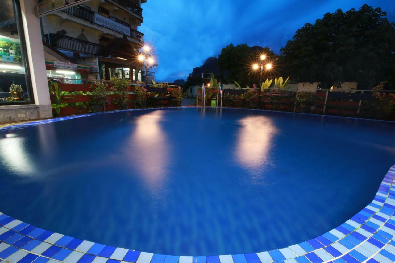 Mountainview Riverside Boutique Hotel Vang Vieng Esterno foto